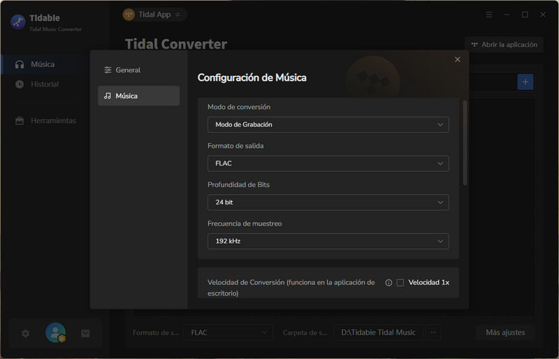 Configuración