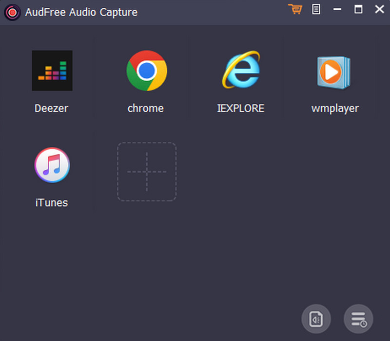 AudFree Audio Capture Home