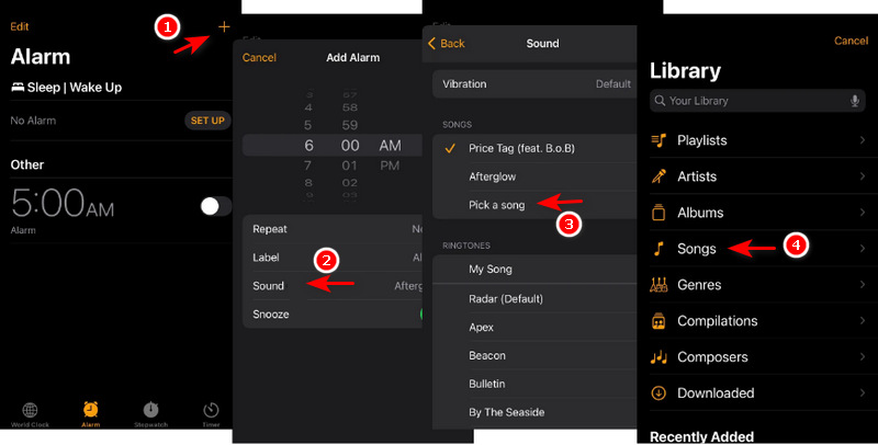 Set Deezer Music as Alarm on iPhone