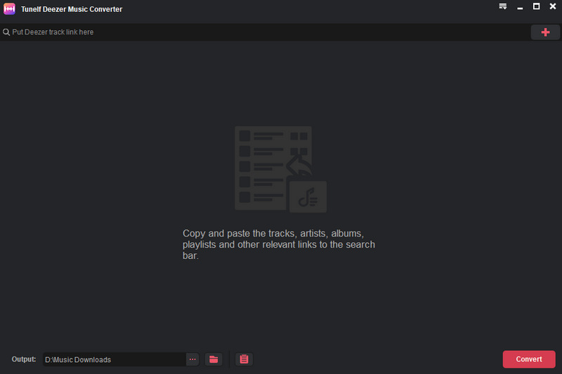 Tunelf Deezer Music Converter Home