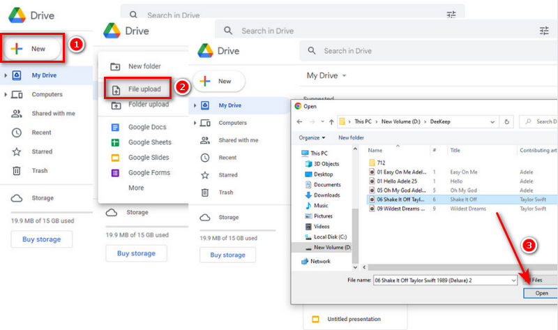 Upload Local File to Google Slides