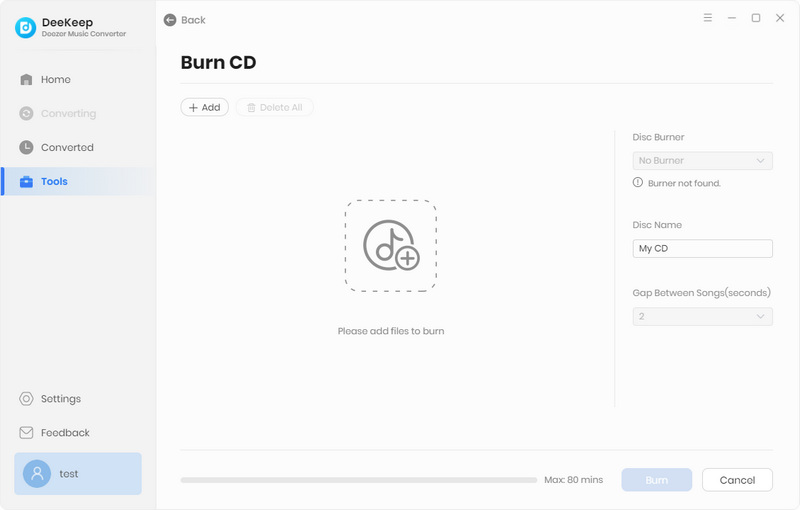 burn cd