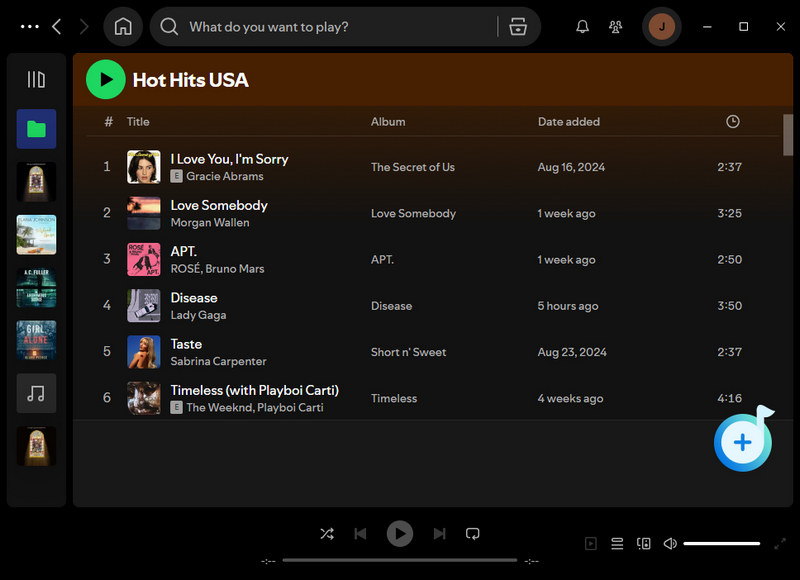 Select music