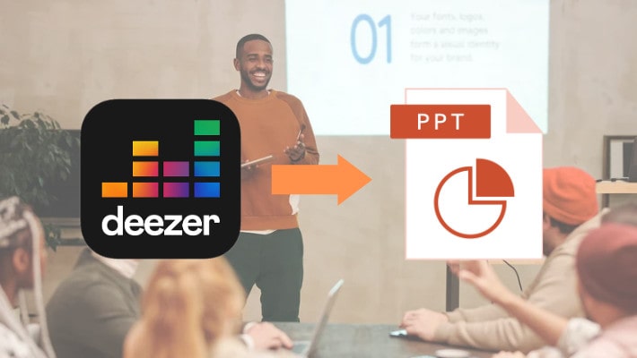 Add Deezer Music PowerPoint Slides