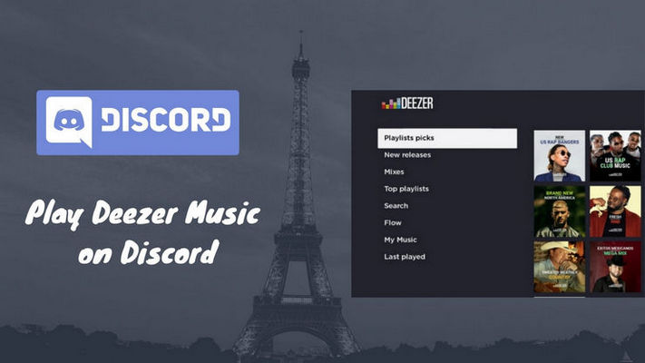 play deezer on discord