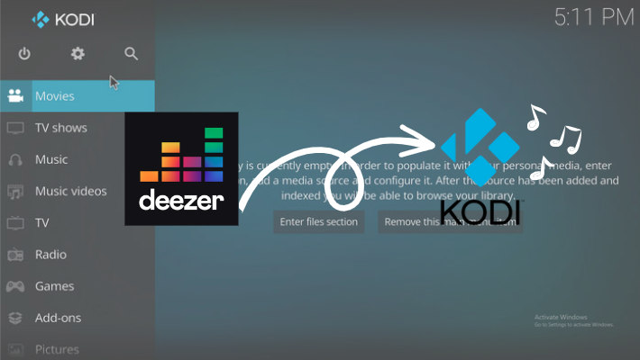 How to Play Deezer Music on Kodi