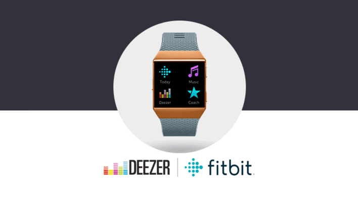 Play Deezer Music on Fitbit Watch